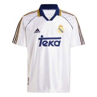 Camiseta retro Real Madrid (Blanco)