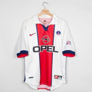 Camiseta retro PSG (Blanca y roja)