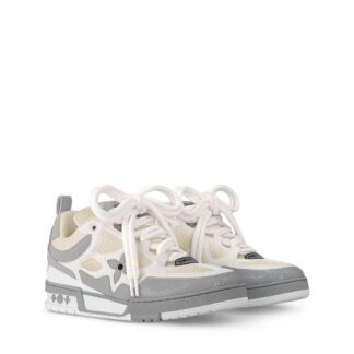 Tenis LV en Blanco y Gris