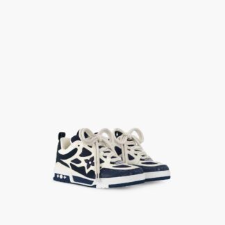 Tenis LV Azul oscuro y blanco