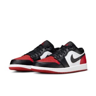 Tenis nike blanco rojo y negro