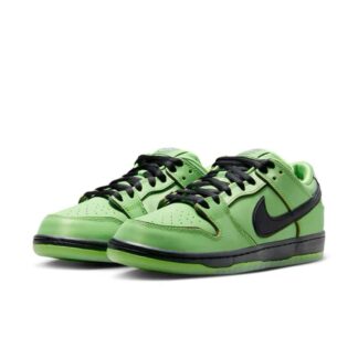 Tenis Nike verde y negro